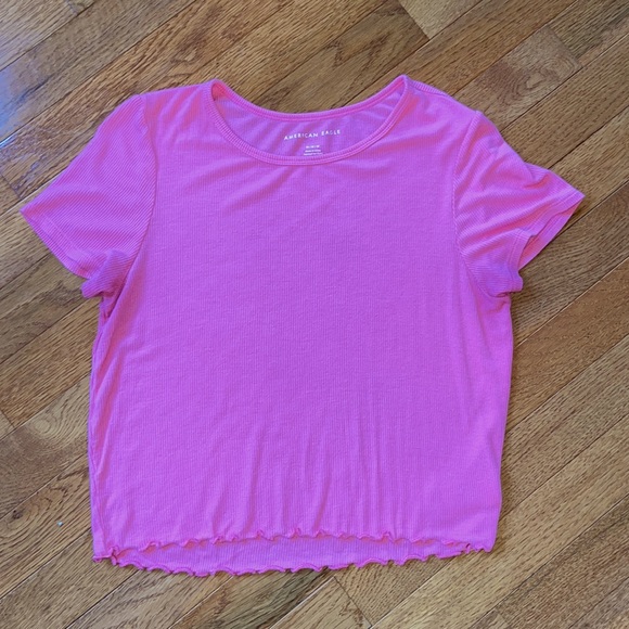 American Eagle Outfitters Tops - American Eagle Baby Crop Tee
